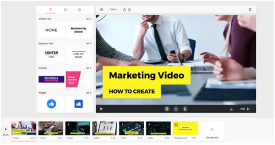 marketing flexclip video editor